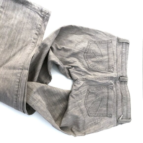 Denim Dynamite gray skinny jeans - size 24 - Picture 2 of 4